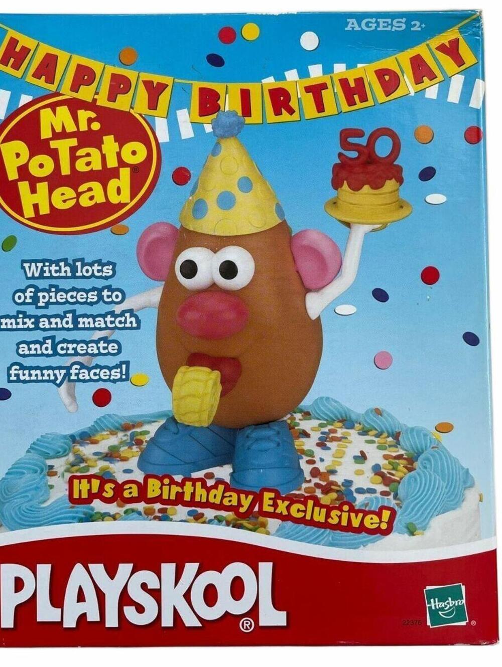 50th Birthday Mr Potato Head Hasbro NEW NIB Special Edition Happy Playskool
